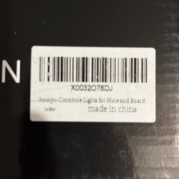 Panapo Cornhole Board Lights LED Remote Control BNIB NEW - Picture 2 of 8